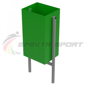 Купить Урна для мусора прямоугольная 370х250х650 мм в Арске 