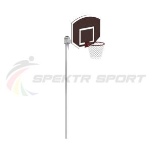 Купить Стойка стритбольная со щитом стационарная SP D 411 в Арске 