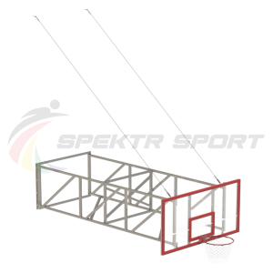 Купить Ферма 2,8 м. для баскетбольного щита 1800х1050 из оргстекла в Арске 